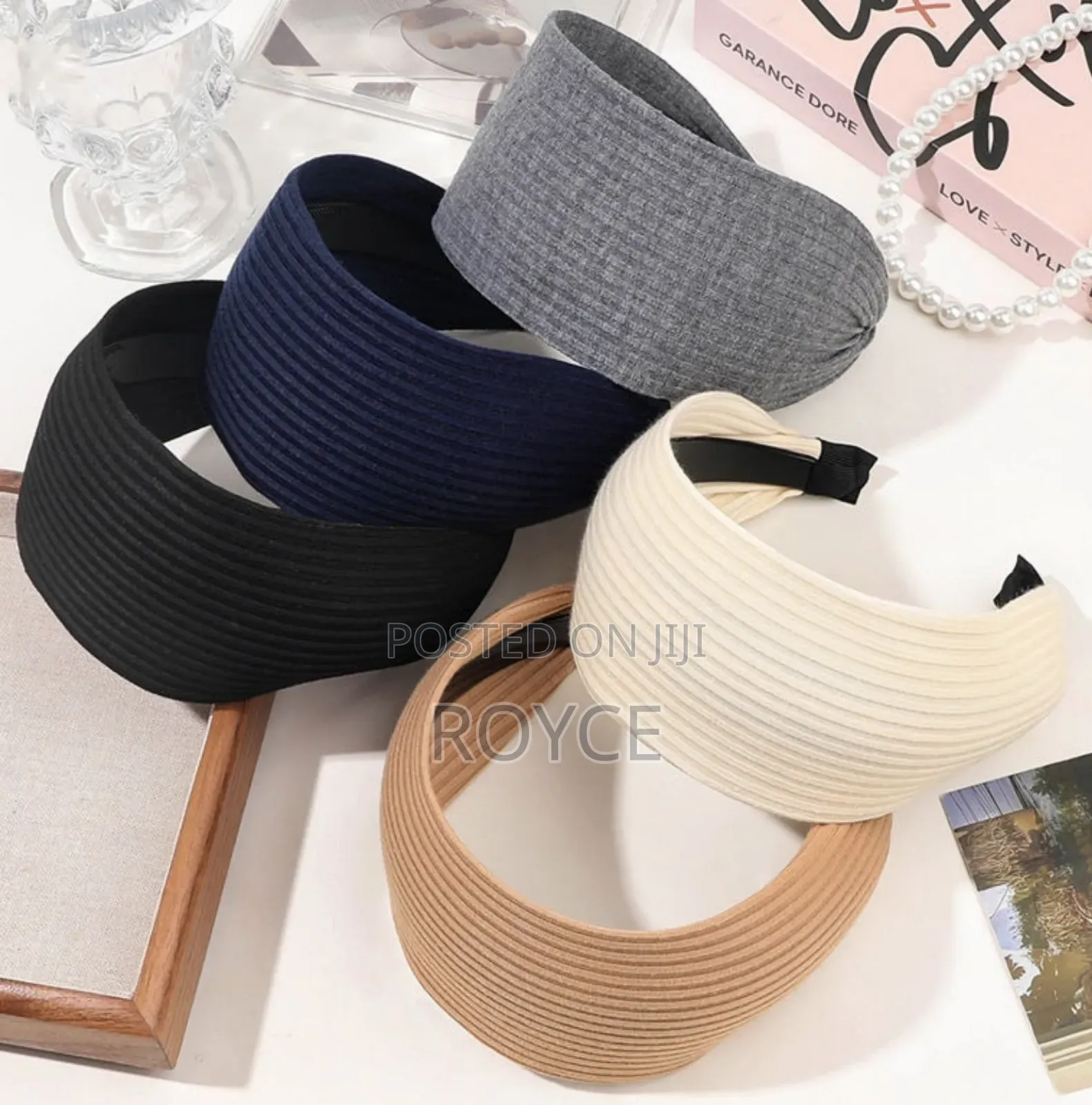 Anti- Slip Ribbed Hair Band
