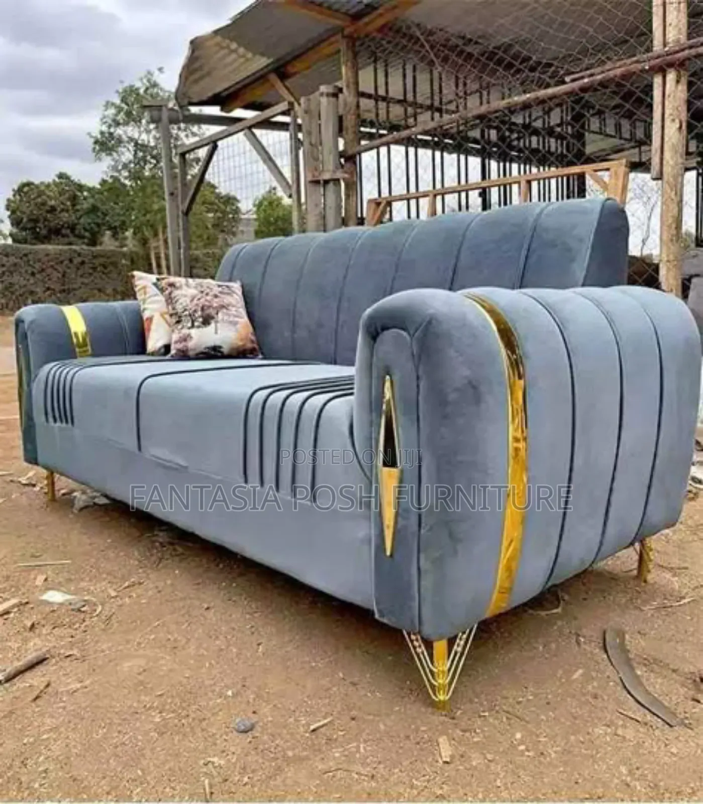 Stylish 3-Seater Sofa - Free Delivery