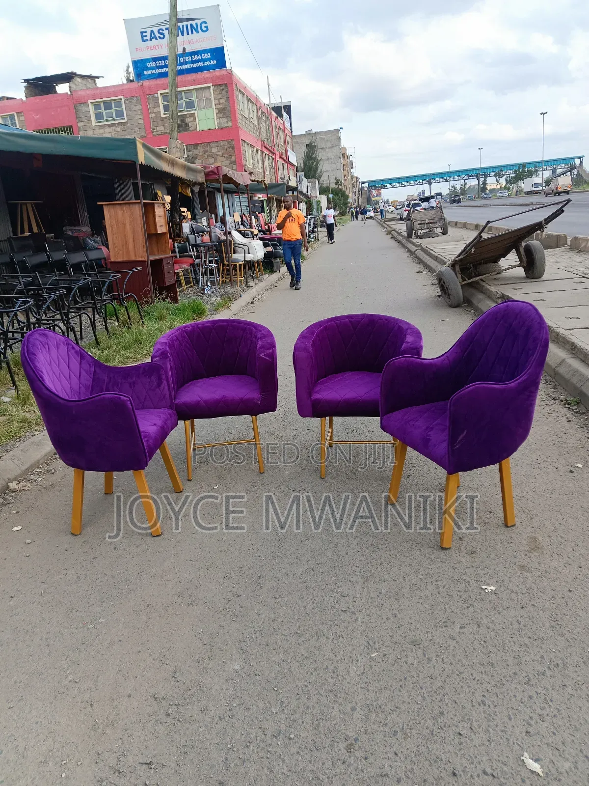 4 Manicure Purple Seats