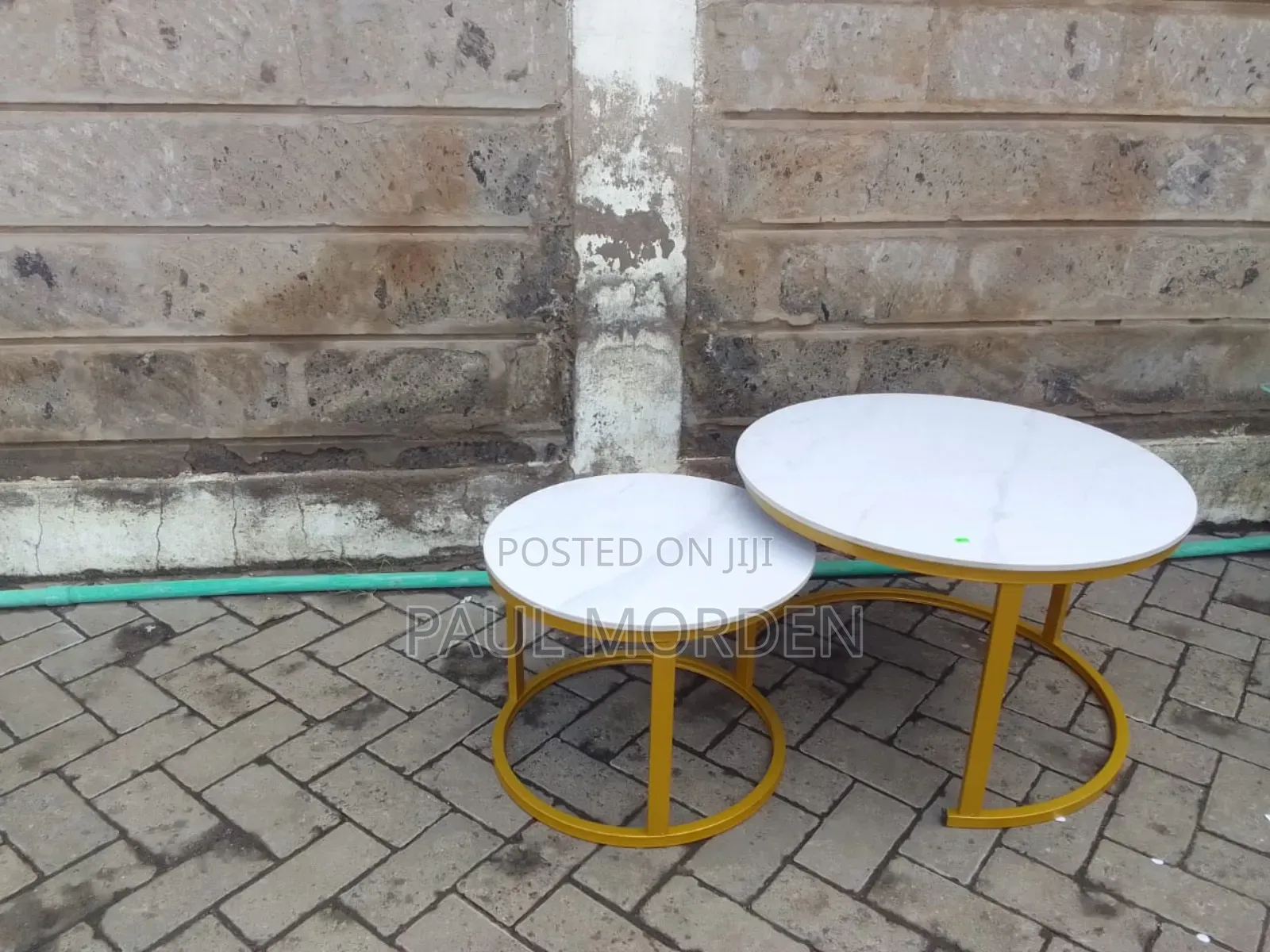Marble Coffee Table Set
