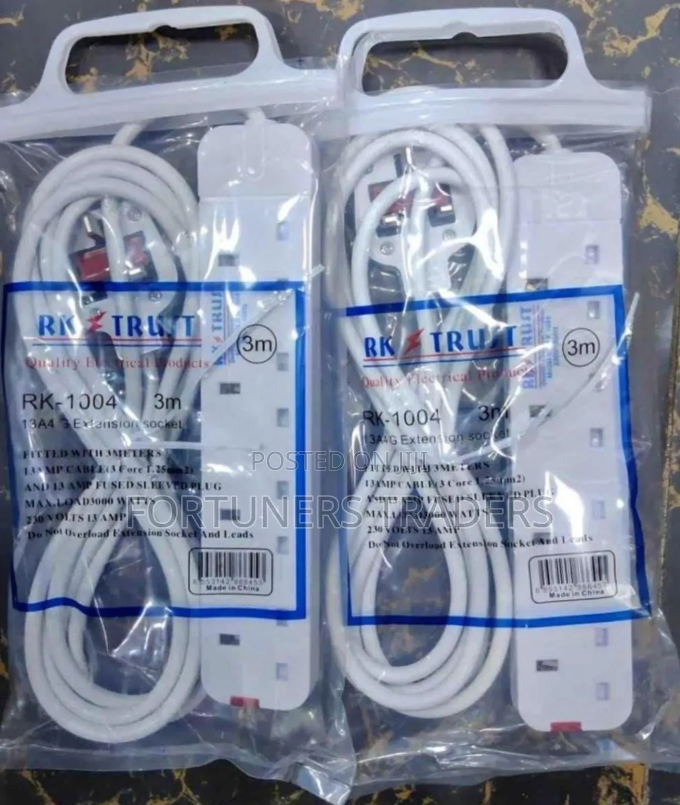 Extension Cable 4 Ways Power King