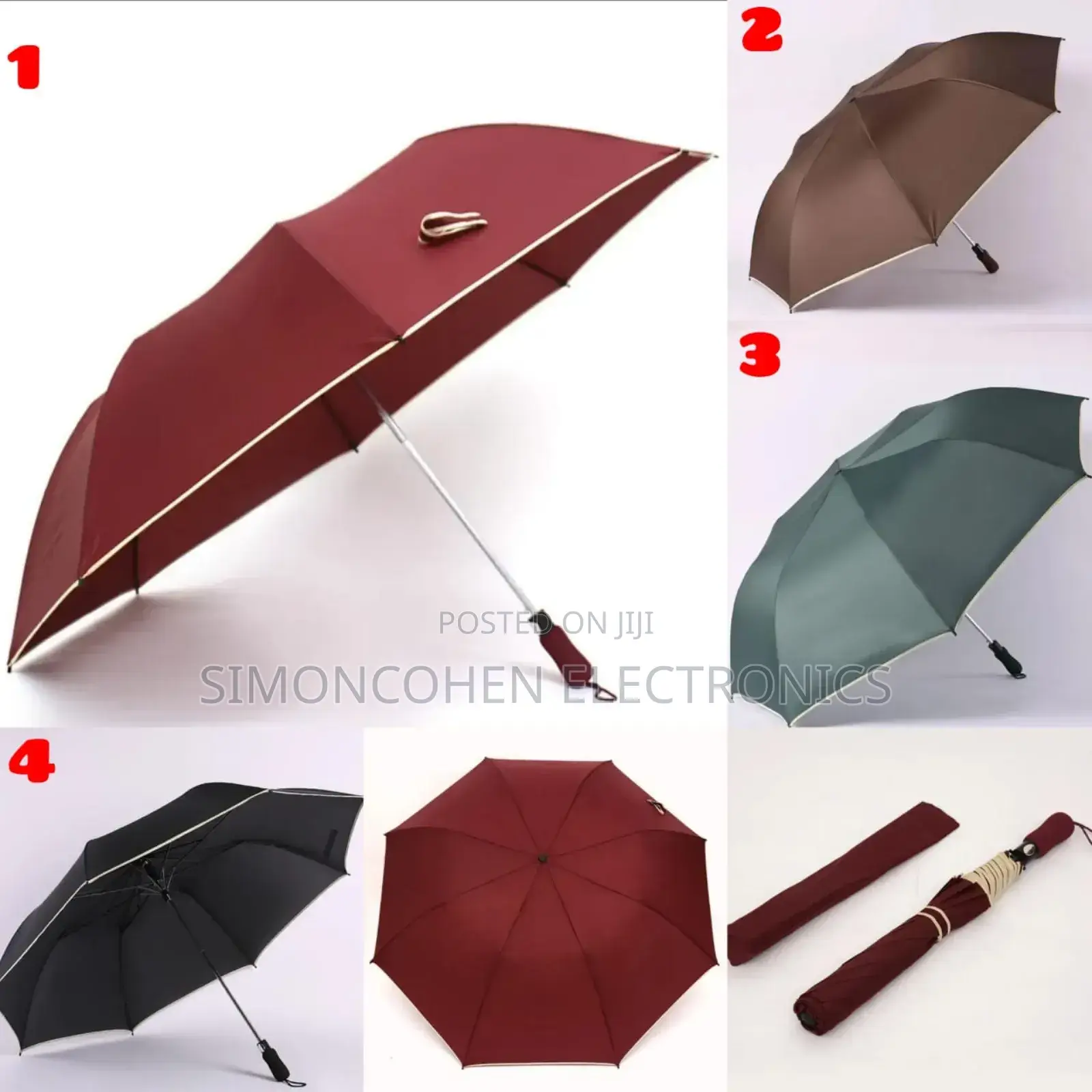 Binded Foldable Large Strong Umbrella