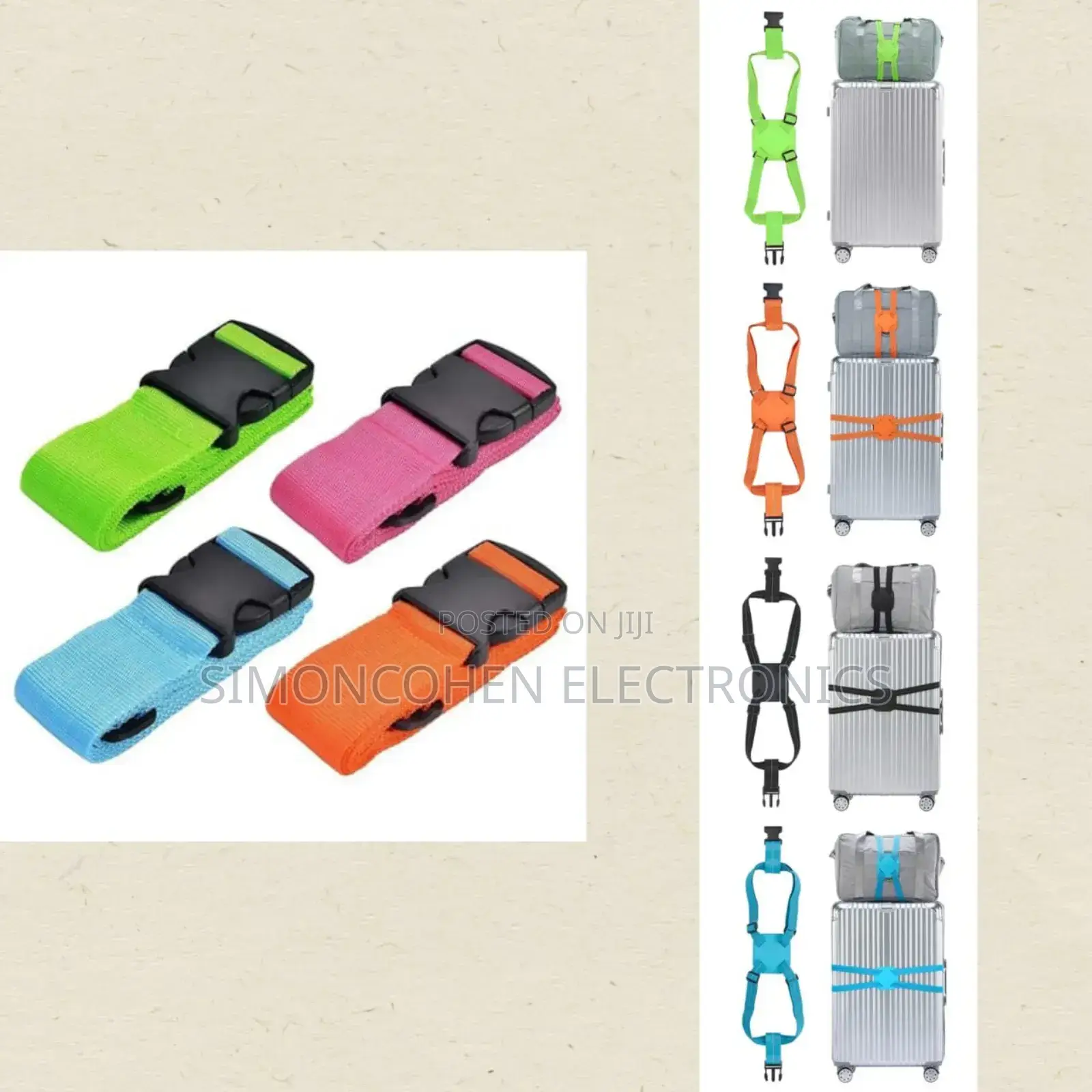 Travel Luggage Bag Straps