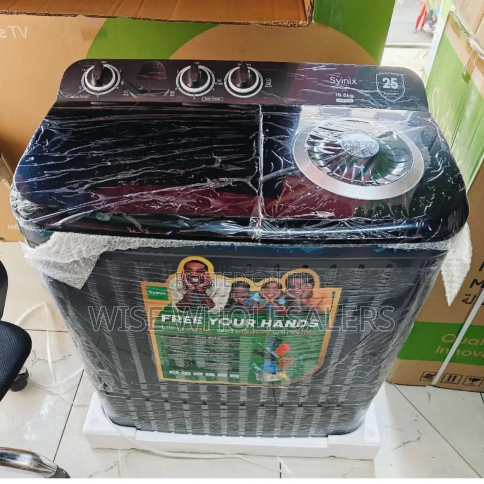 Syinix 10kgs Top Load Twin Tub Washing Machine√° 