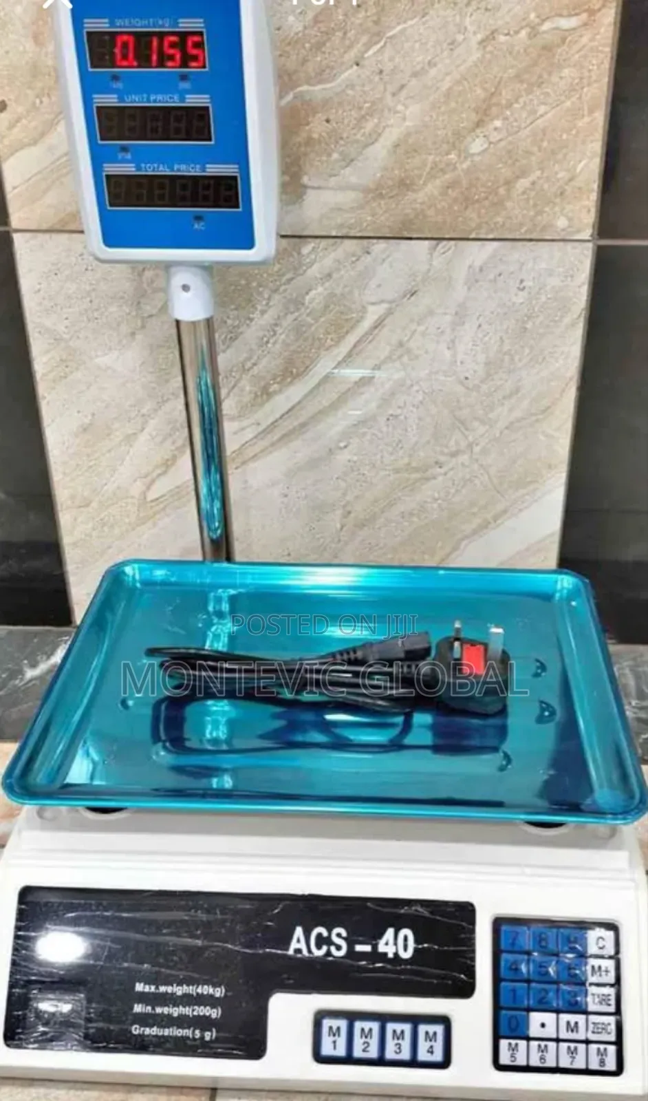 Butchery Scale With Pole