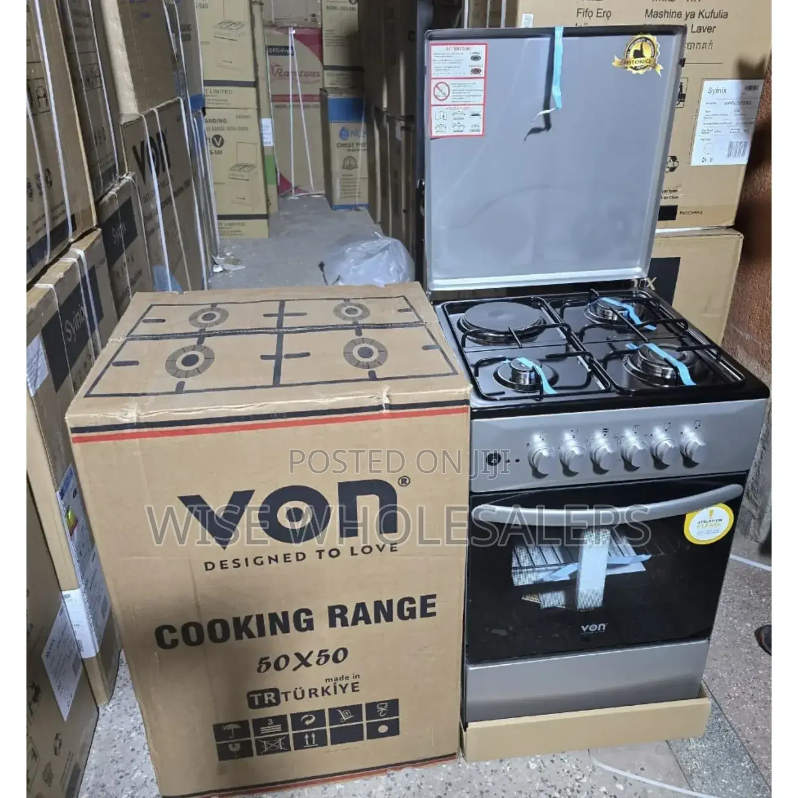 Von 50*50 Standing Cooker 3g+1e