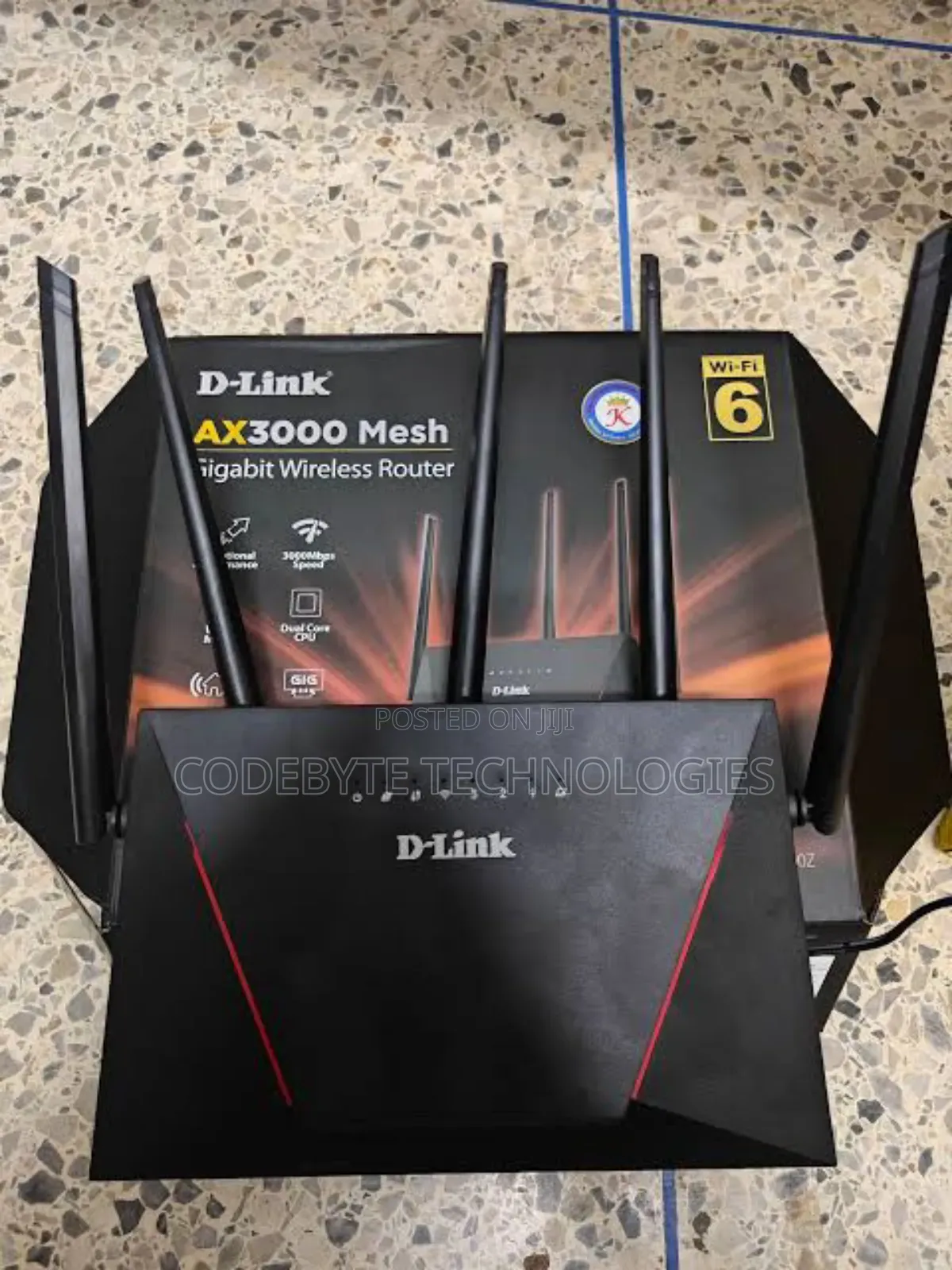 Ax3000 Dual Band Gigabit Wi-Fi 6 Router
Dir-X3000z