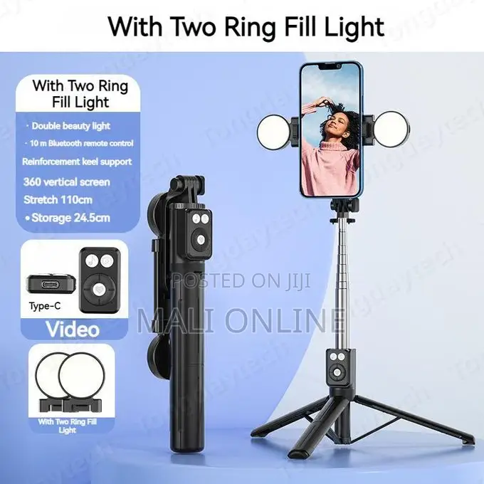 Bluetooth Wireless Selfie Stick