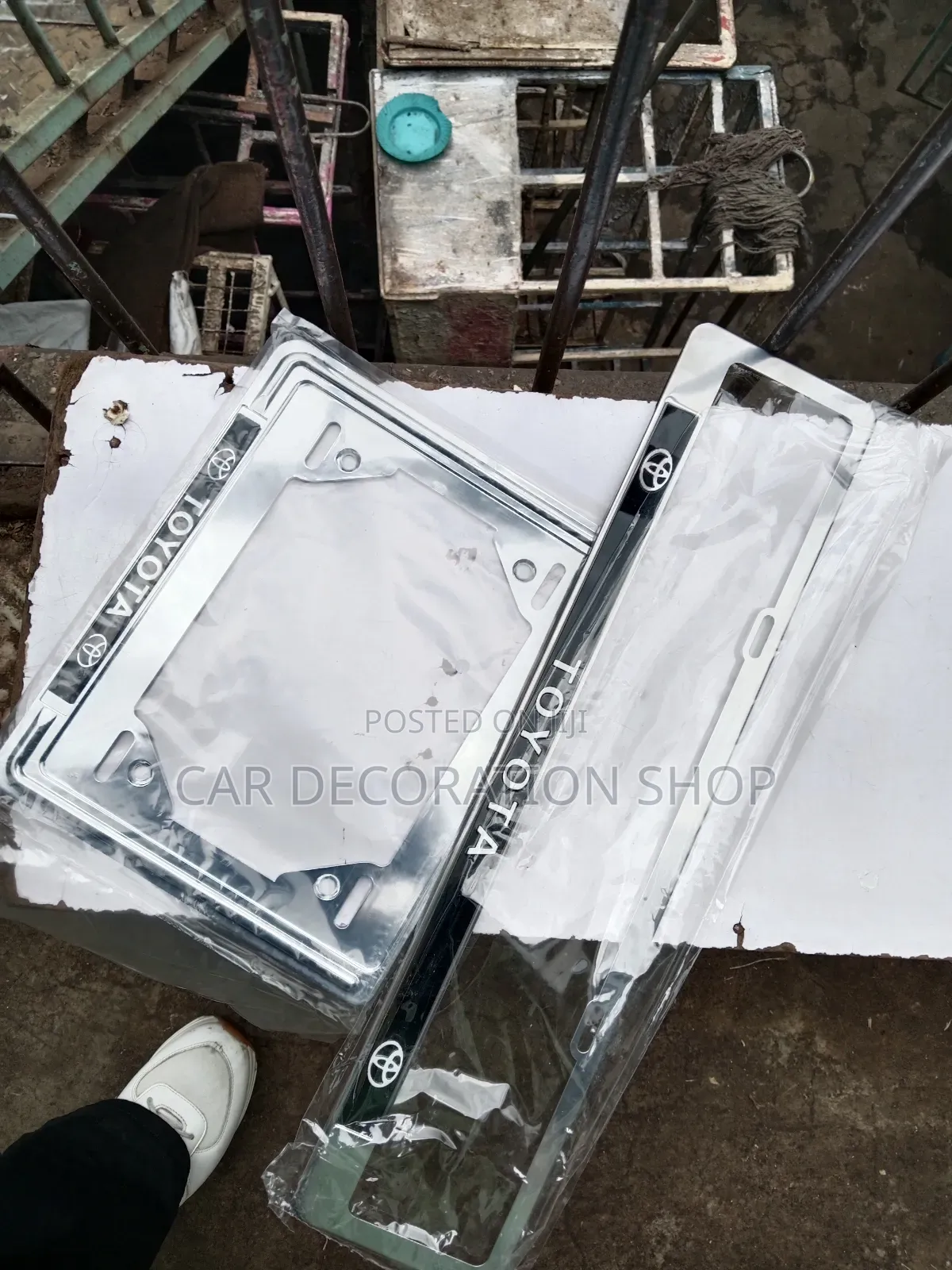 Chrome Number Plates for New Generation
