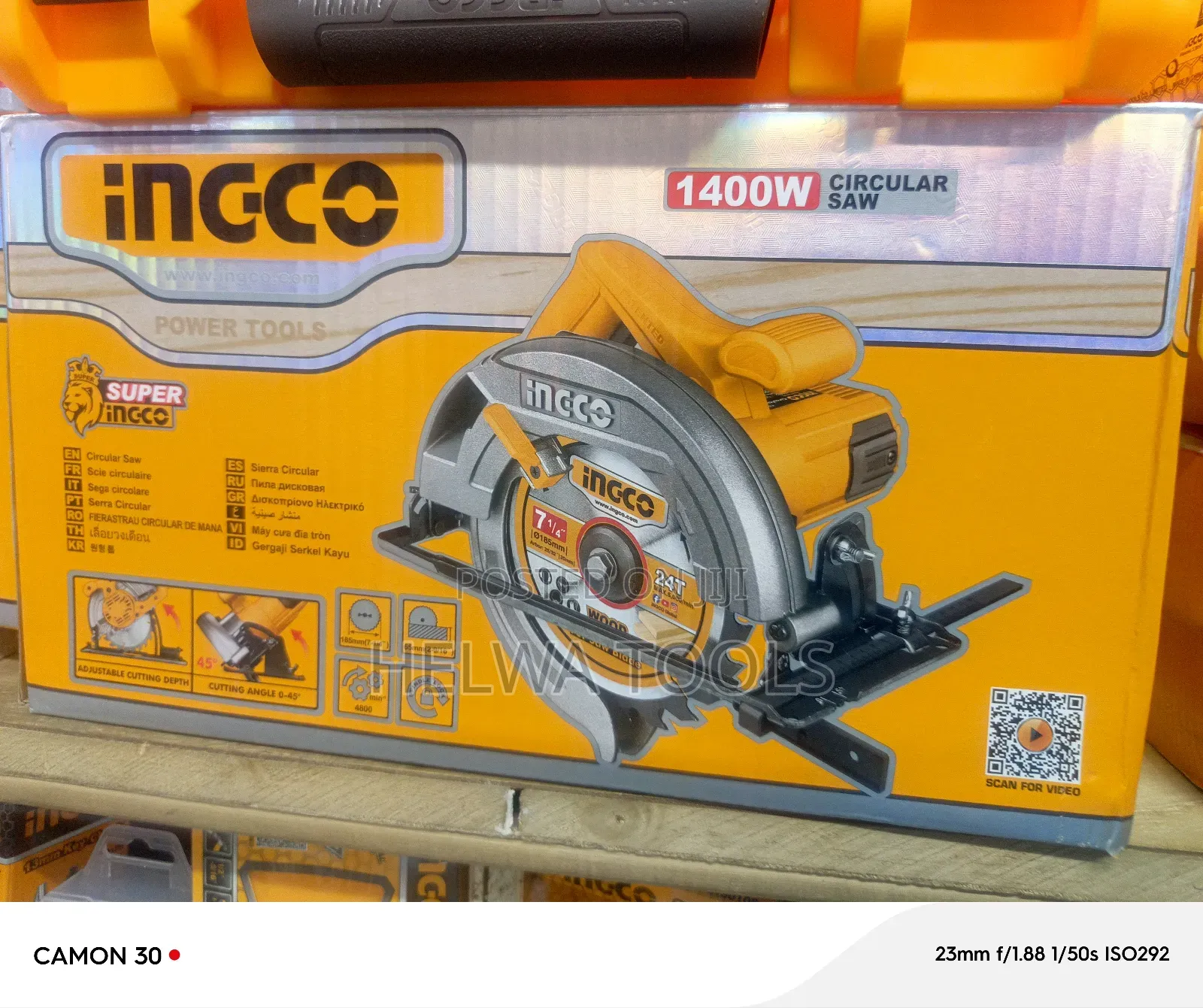 1400 Watts Circular Saw