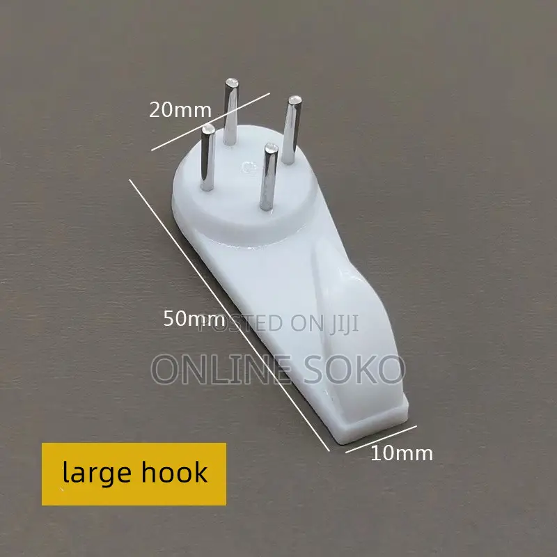 Heavy Duty Concrete Wall Invisible Nail Hanging Hooks-34 PCS