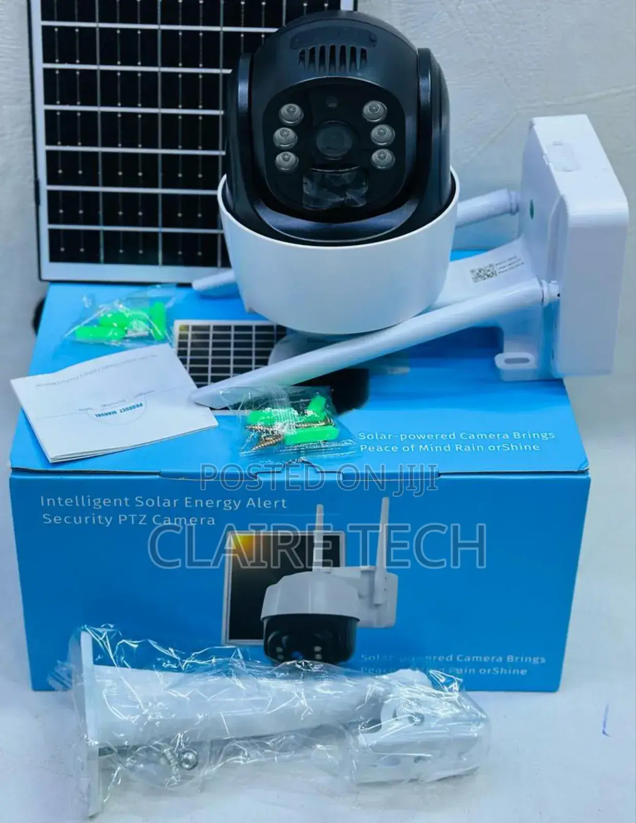 Intelligent Solar Energy Alert PTZ Camera