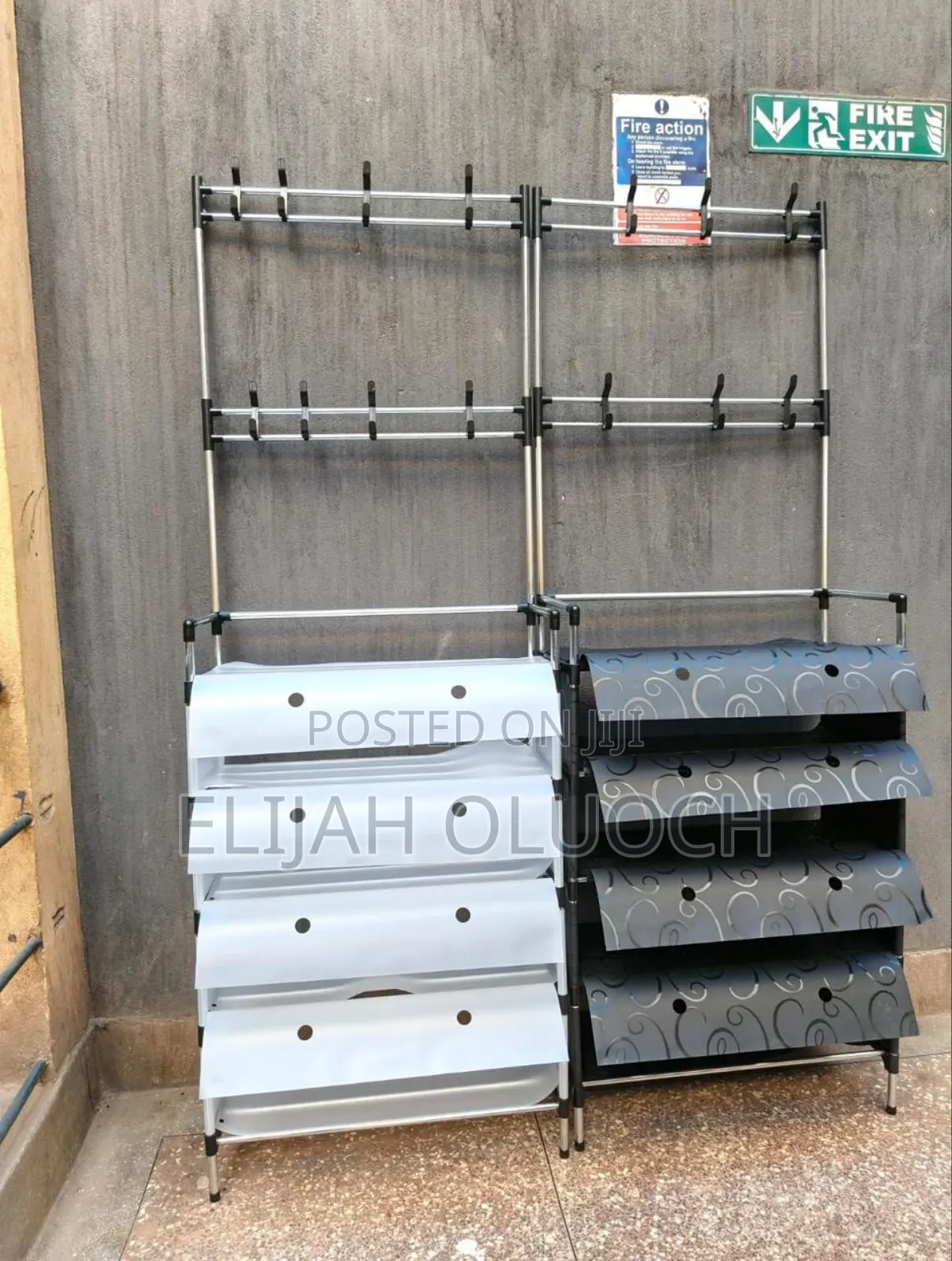 5 Layer Enclosed Multifunctional Shoerack