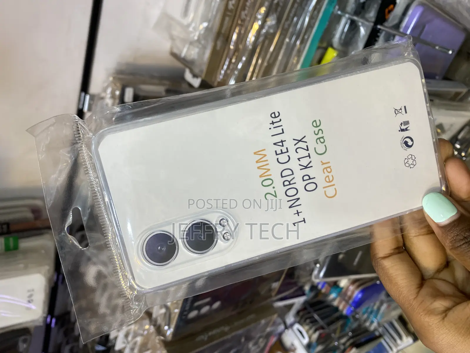 Spazy Case Oneplus Nord Ce 4 Lite Transparent Case