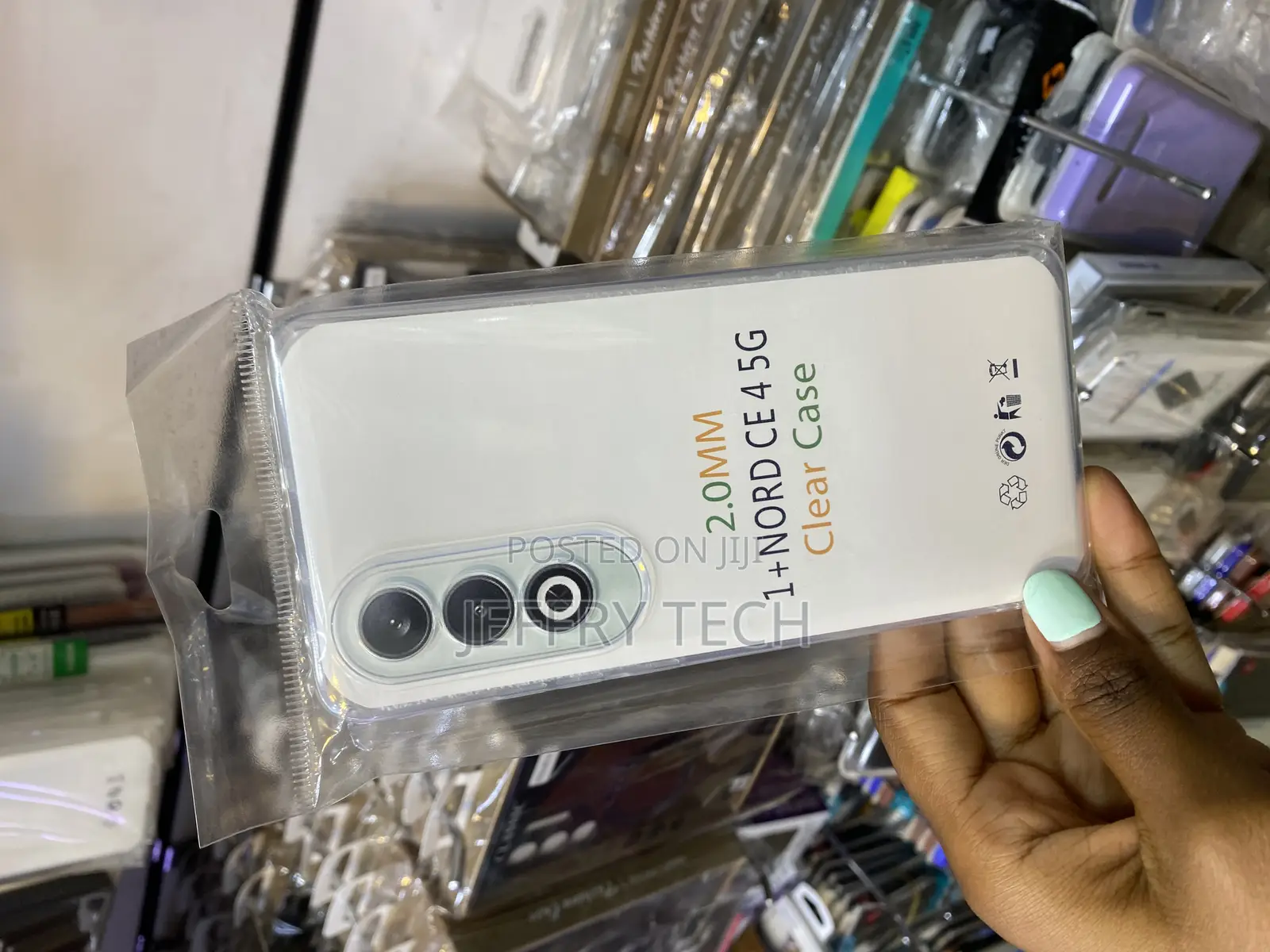 Giftkart Crystal Clear Case for Oneplus Nord Ce 4 5g