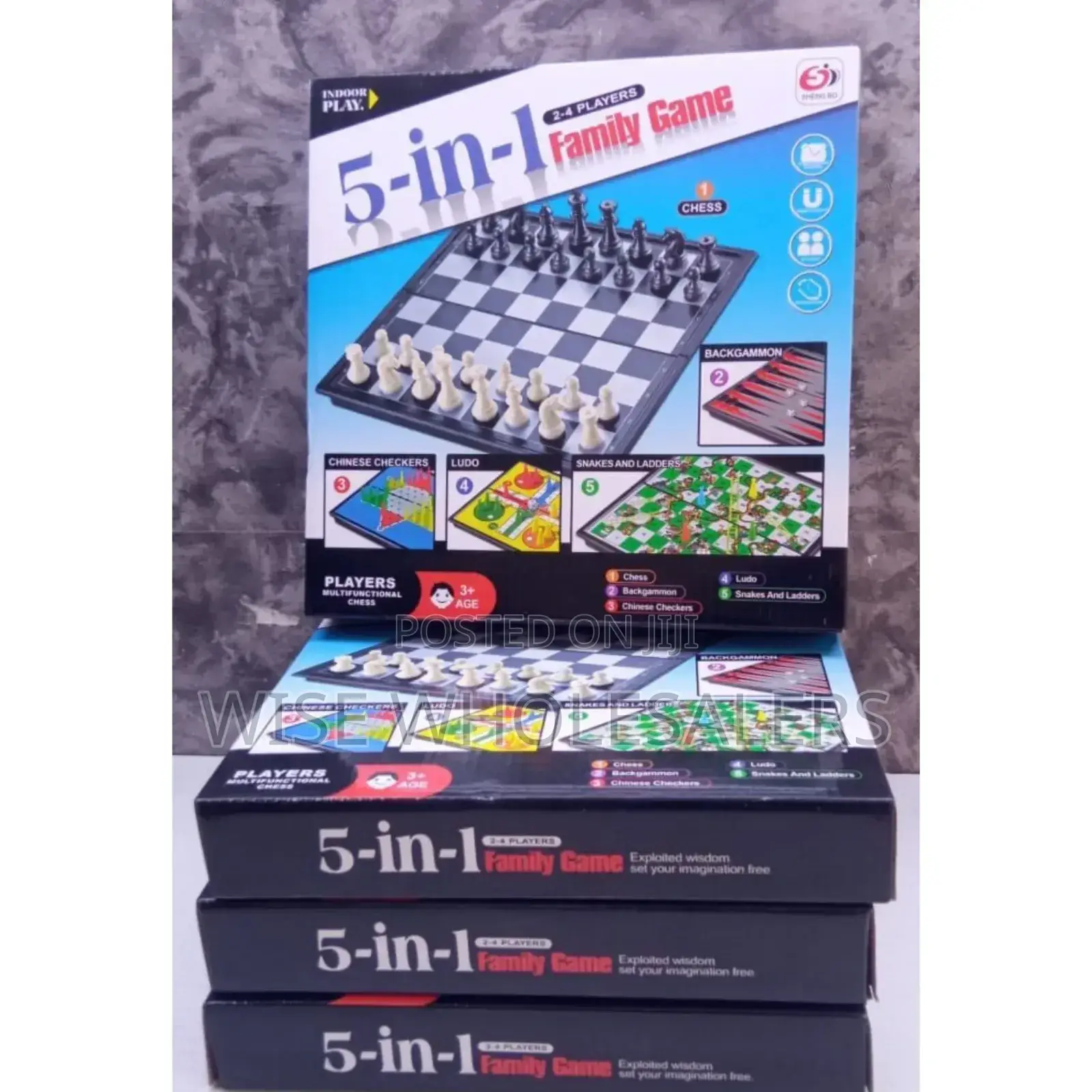 5 in 1 Board Game