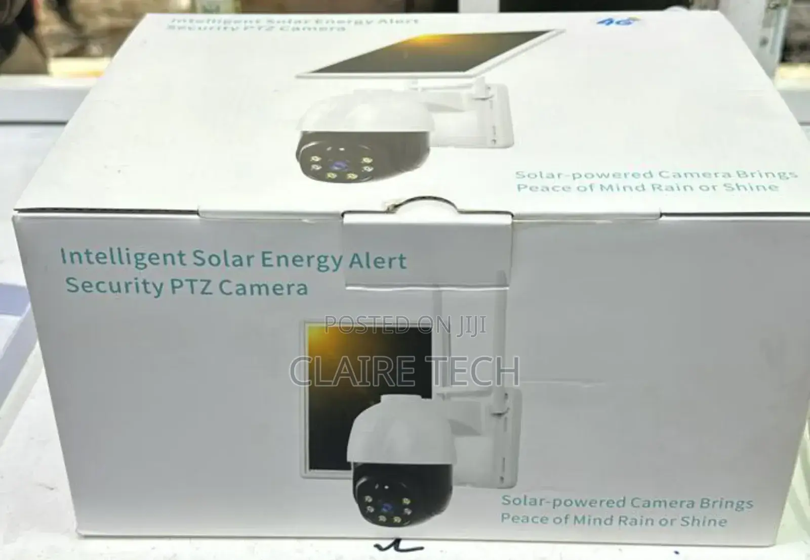 Intelligent Solar Energy Alert Security PTZ Camera
