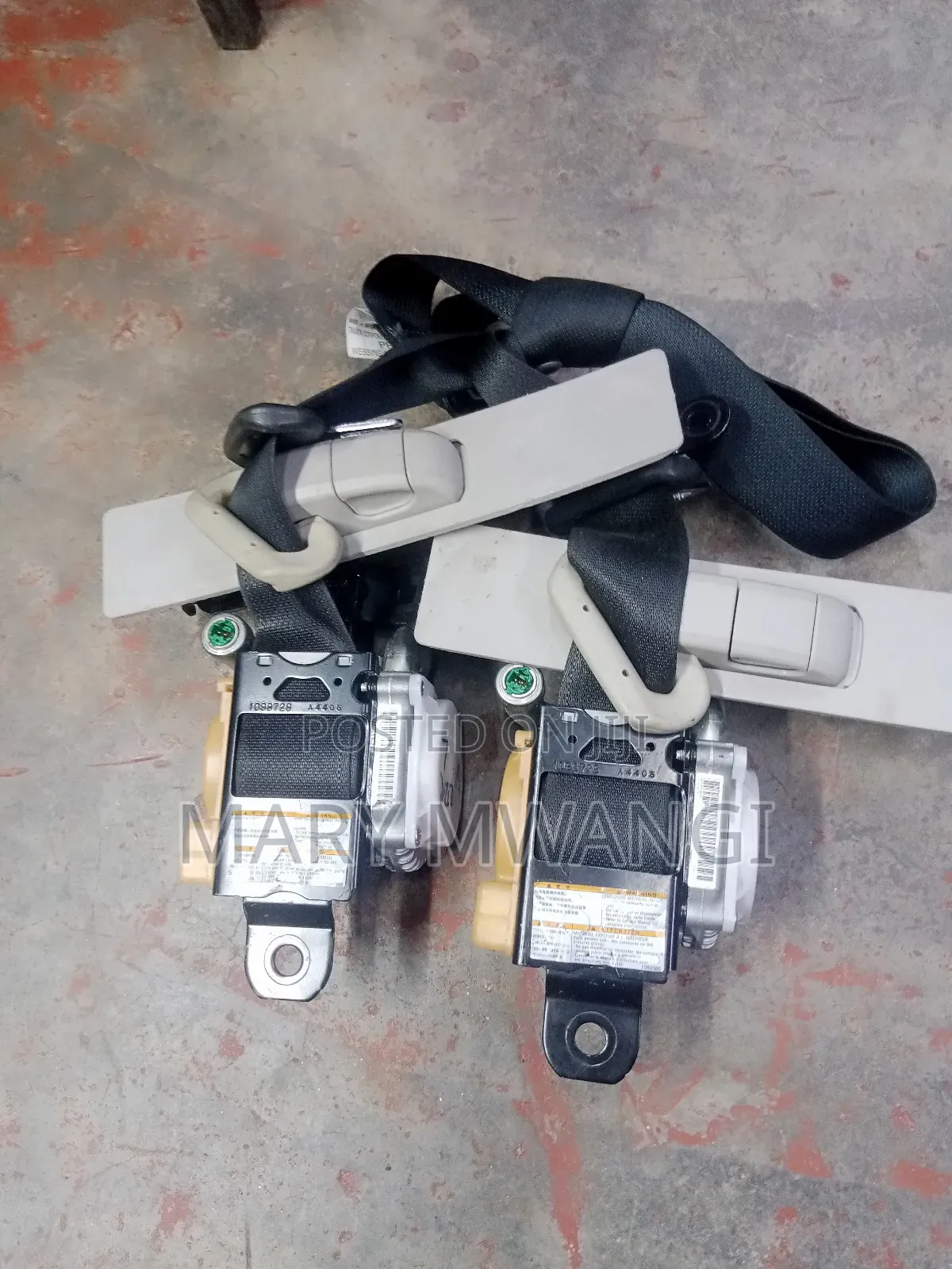 Ex Japan Vezel Seatbelts/Safety Belt