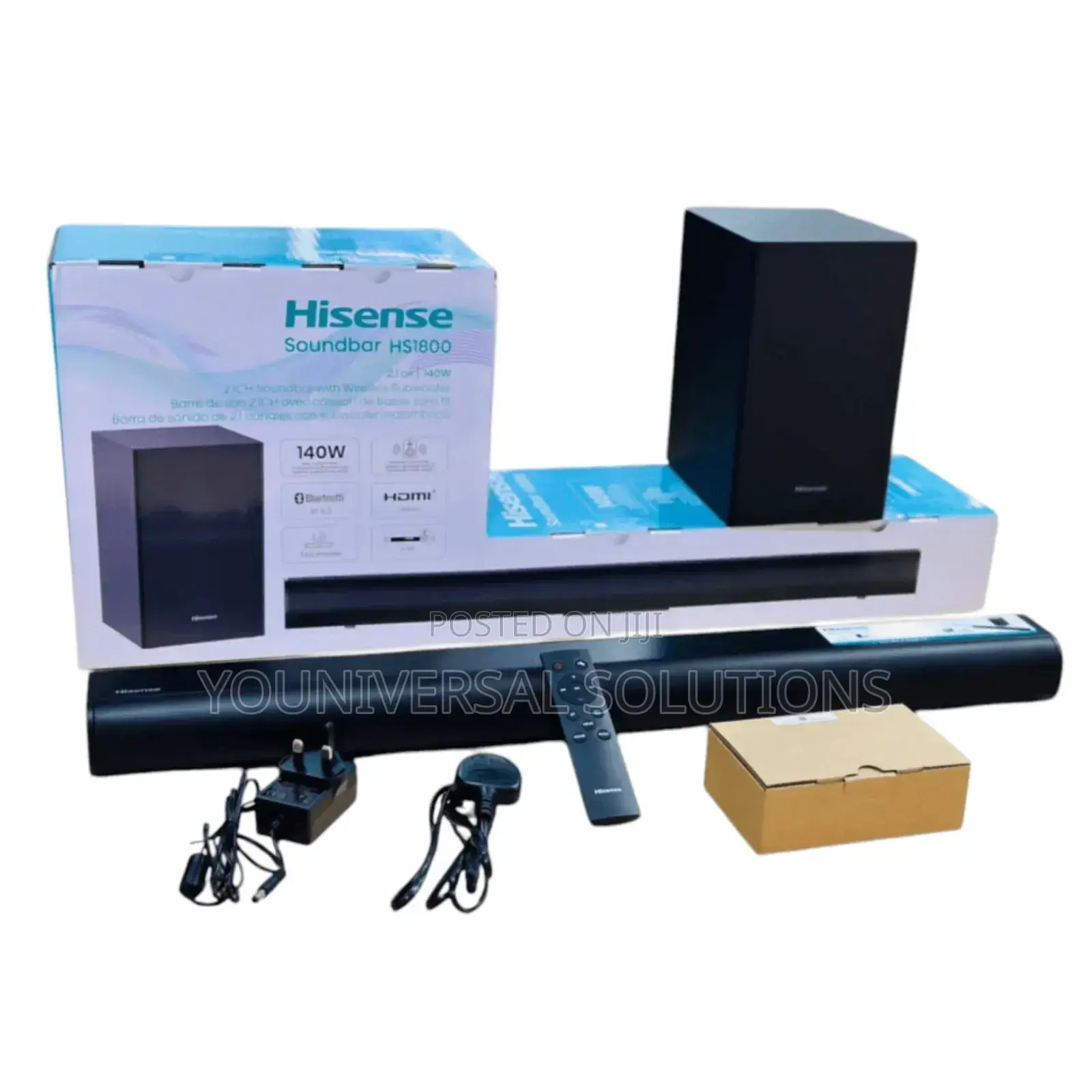 Hisense Soundbar Hs1800 [140watts]