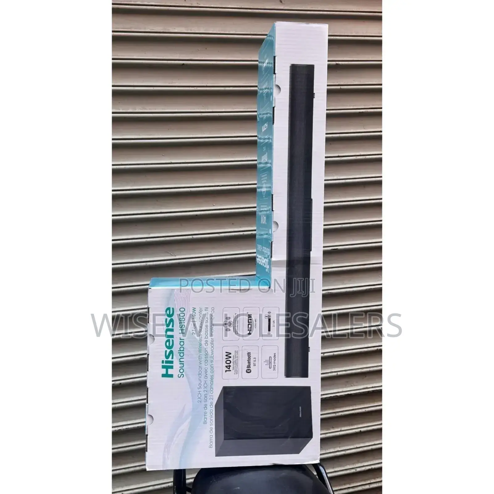 Hisense Hs1800 140w Soundbar | 2.1 Channel Soundbar