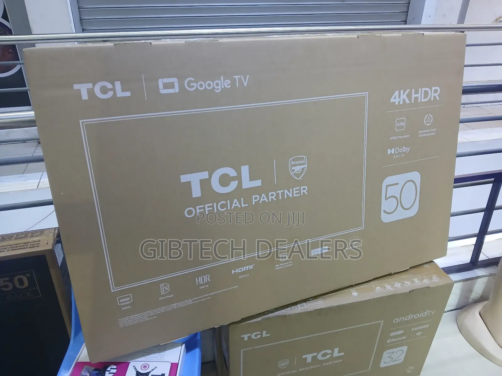 TCL 50 Inch HDR Google Tv