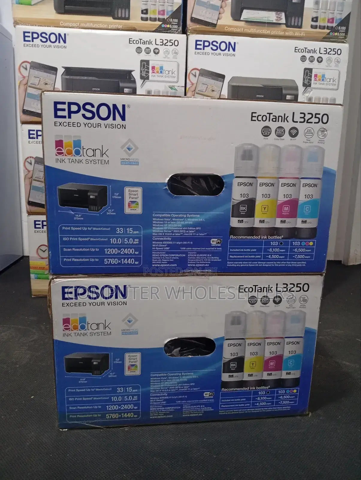 Epson Ecotank L3250 Printer