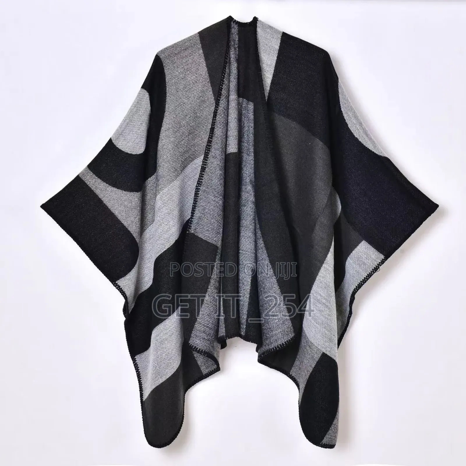 *Women's Geometric Wrap Shawl/Poncho*