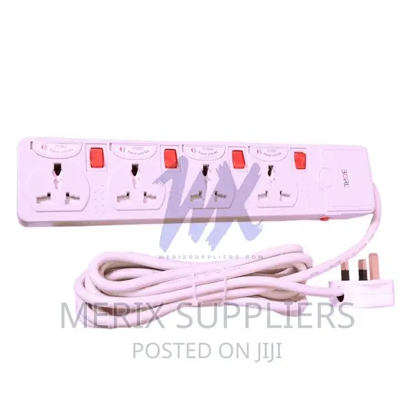 BORL Extension Cable Socket | Heavy Duty | Surge Protection