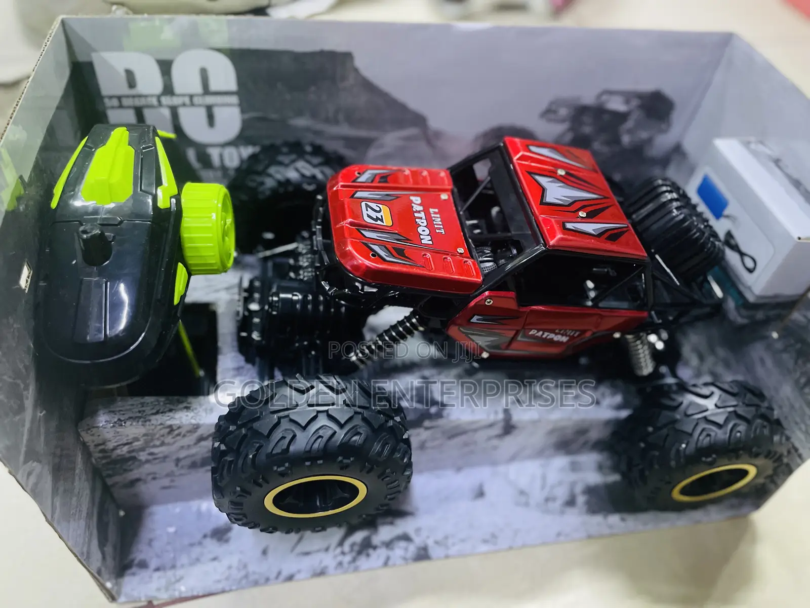 Rc Alloy Off Road 4 Wheel Toy Car