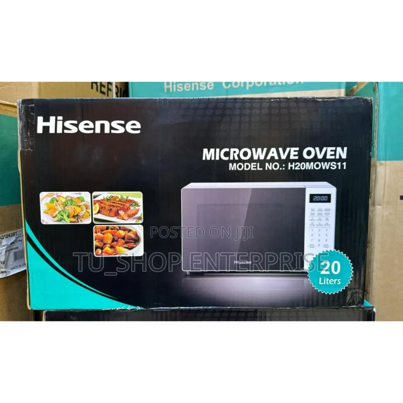 Hisense White Microwave Oven