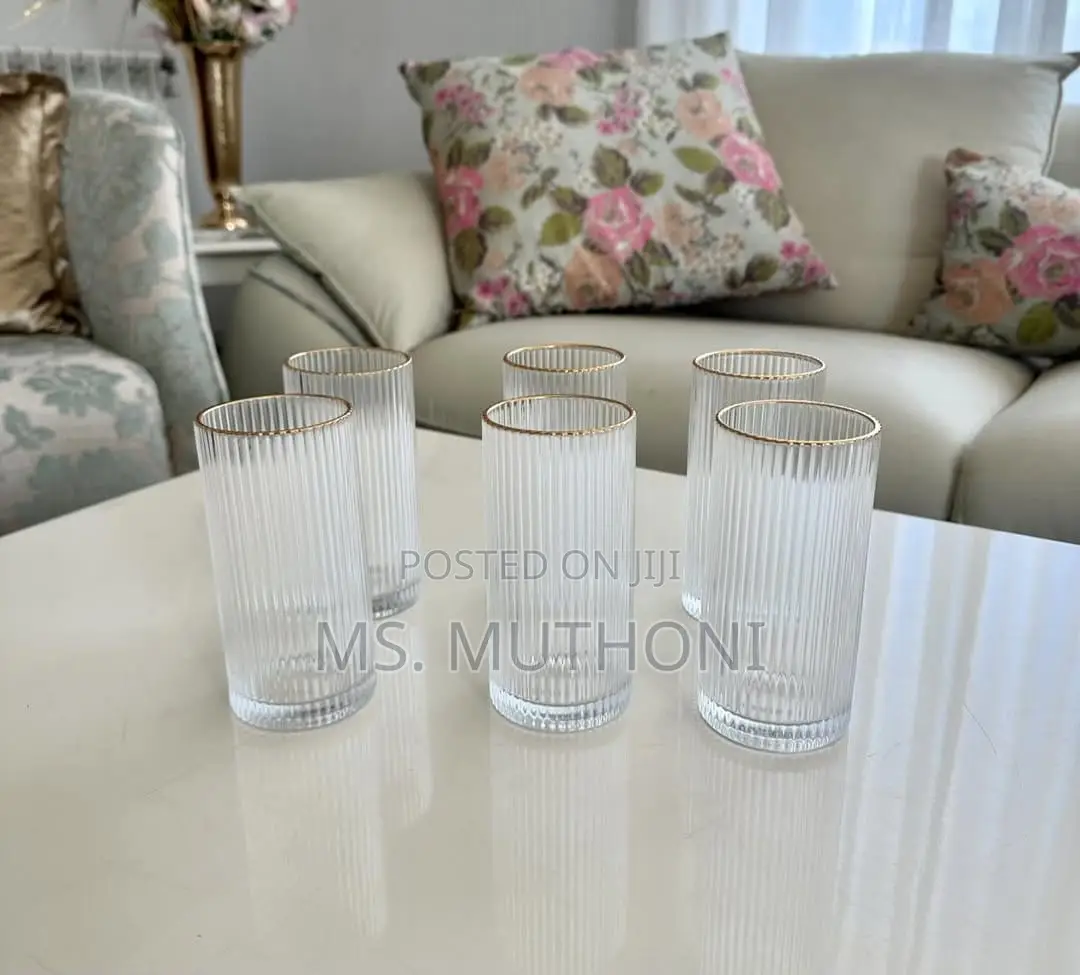 Unique Diamond Aesthetic Highball Glass
