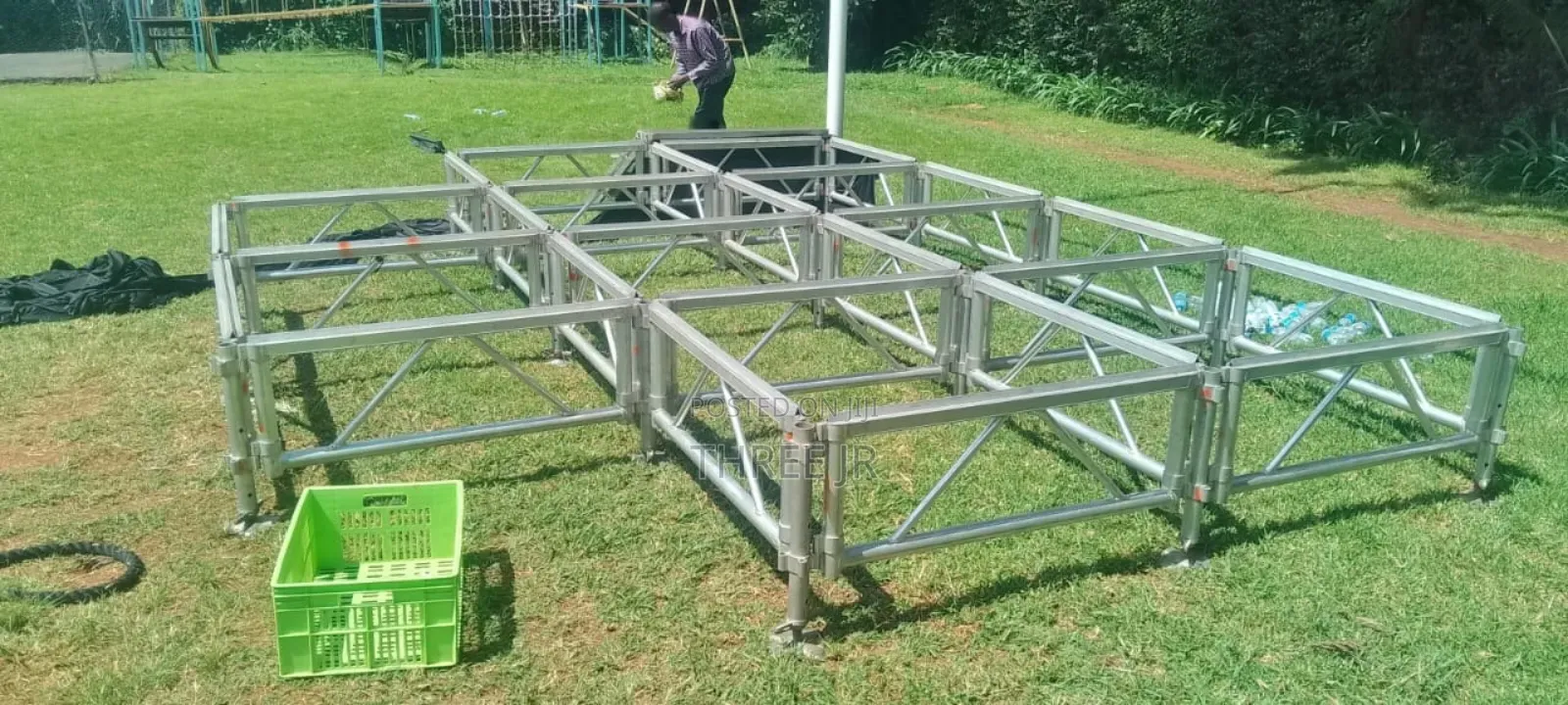 Stage for Hire in Any Type of Event. In Large Tents