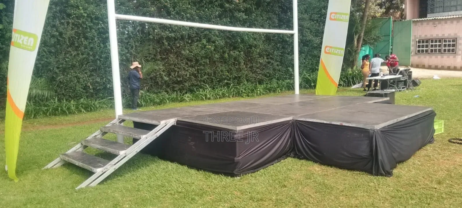Stage for Hire in Any Type of Event. In Large Tents