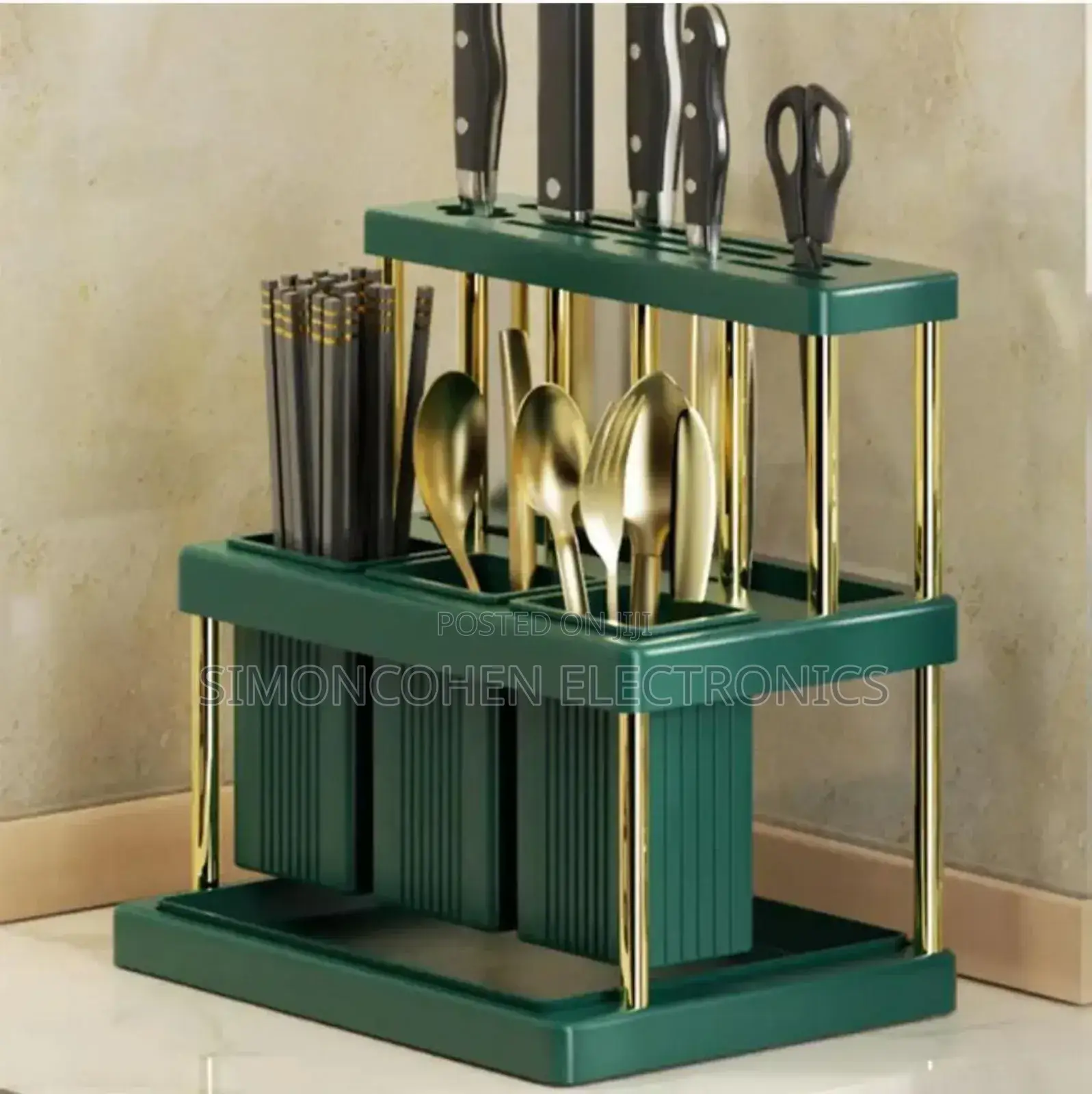 Cutlery Holder With 3 Spoon Slots