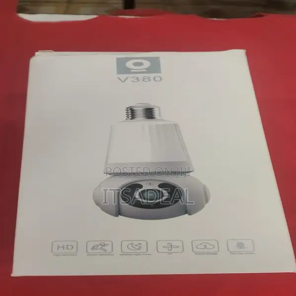 3mp Light Bulb Security Surveillance Camera