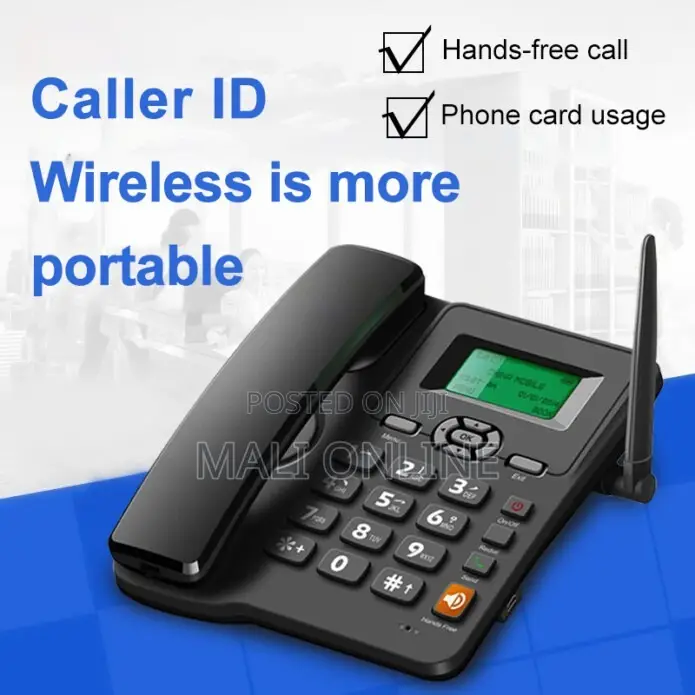 Bontel T1000 GSM Fixed Wireless Landline Desktop Phone