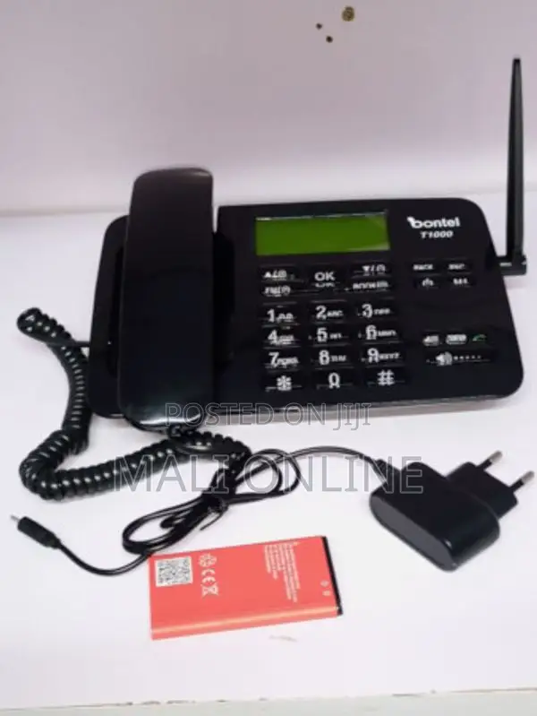 Bontel T1000 GSM Fixed Wireless Landline Desktop Phone
