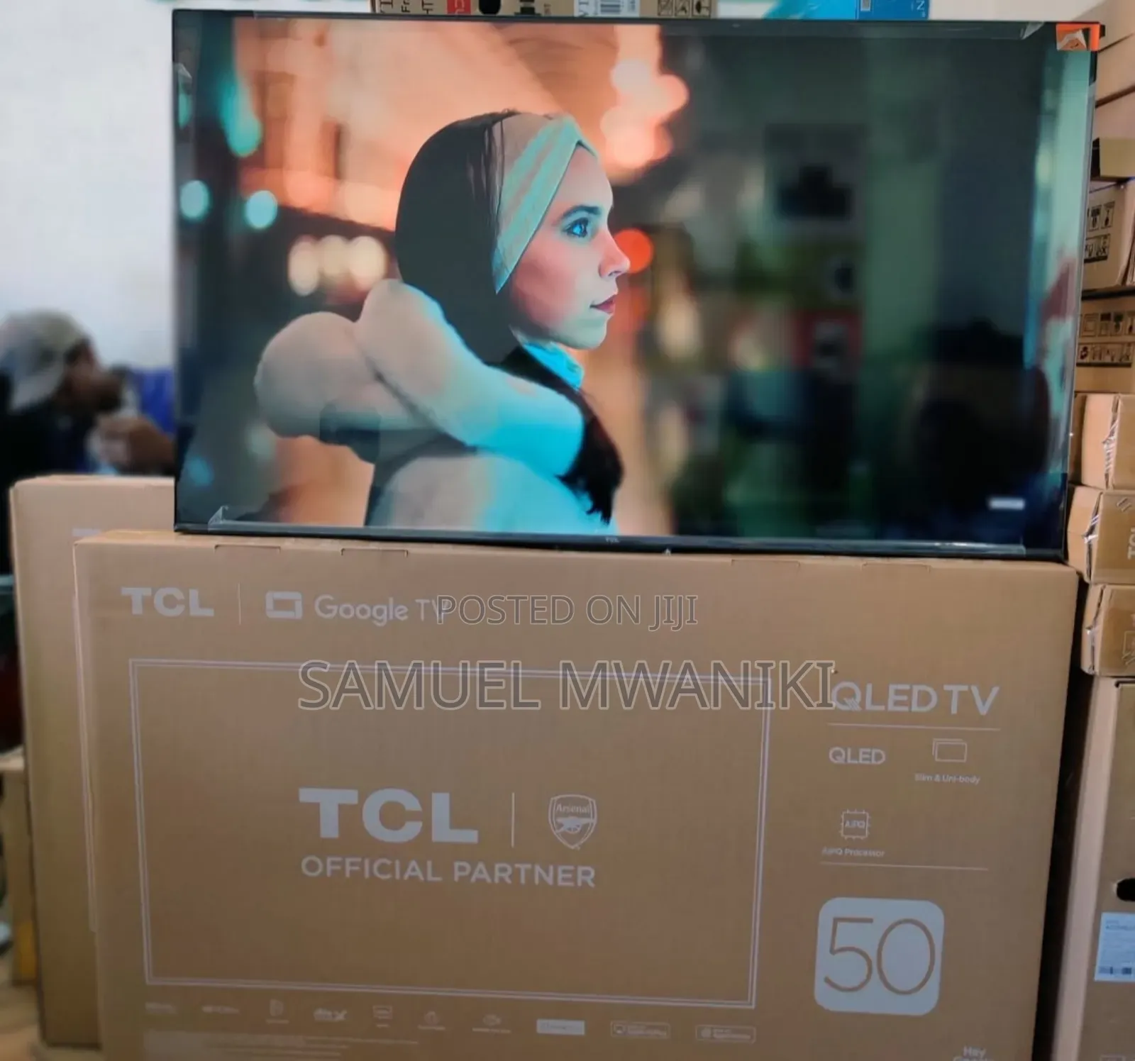 TCL 55′′ Qled Uhd Google Tv T6c Latest Model