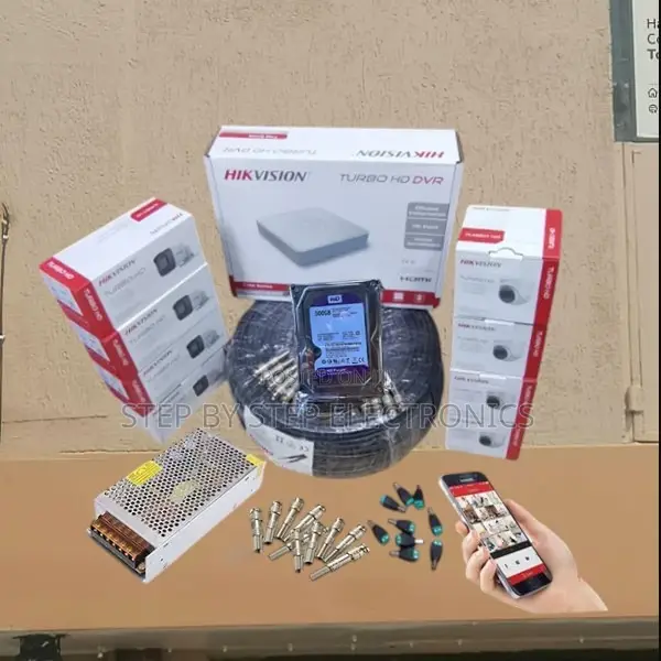 High Definition 8 Hikvision (1080p) CCTV Cameras Full Kit