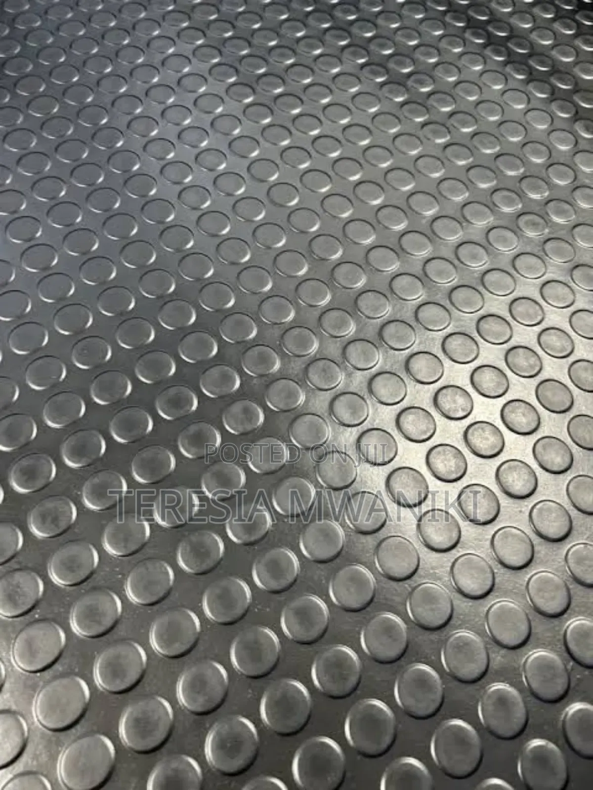 Black Coin Rubber Mat ,1.2m×10mtr