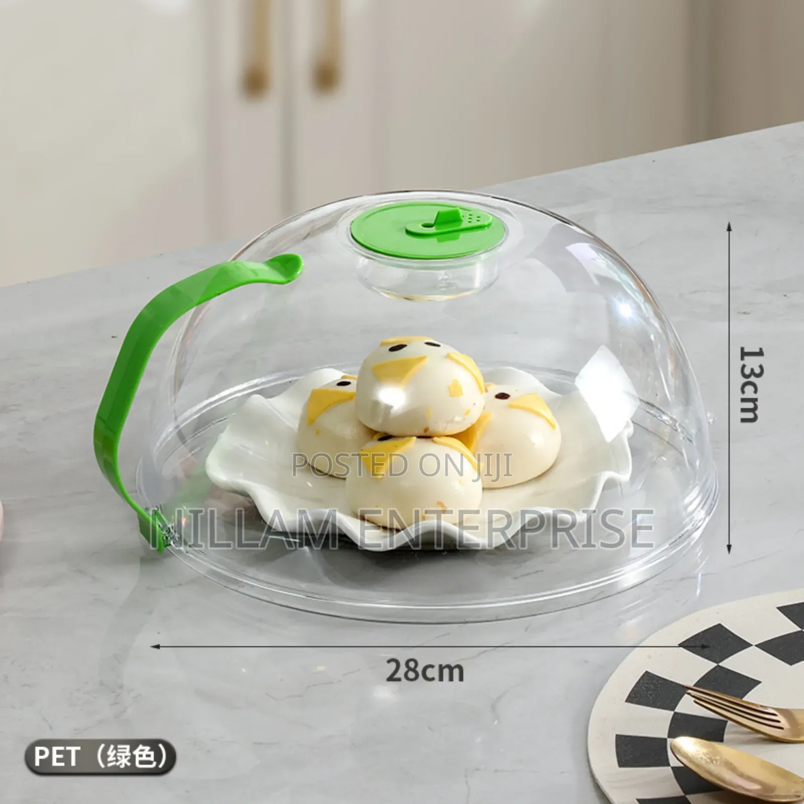Microwave-Safe Steamer Cover With Handle*