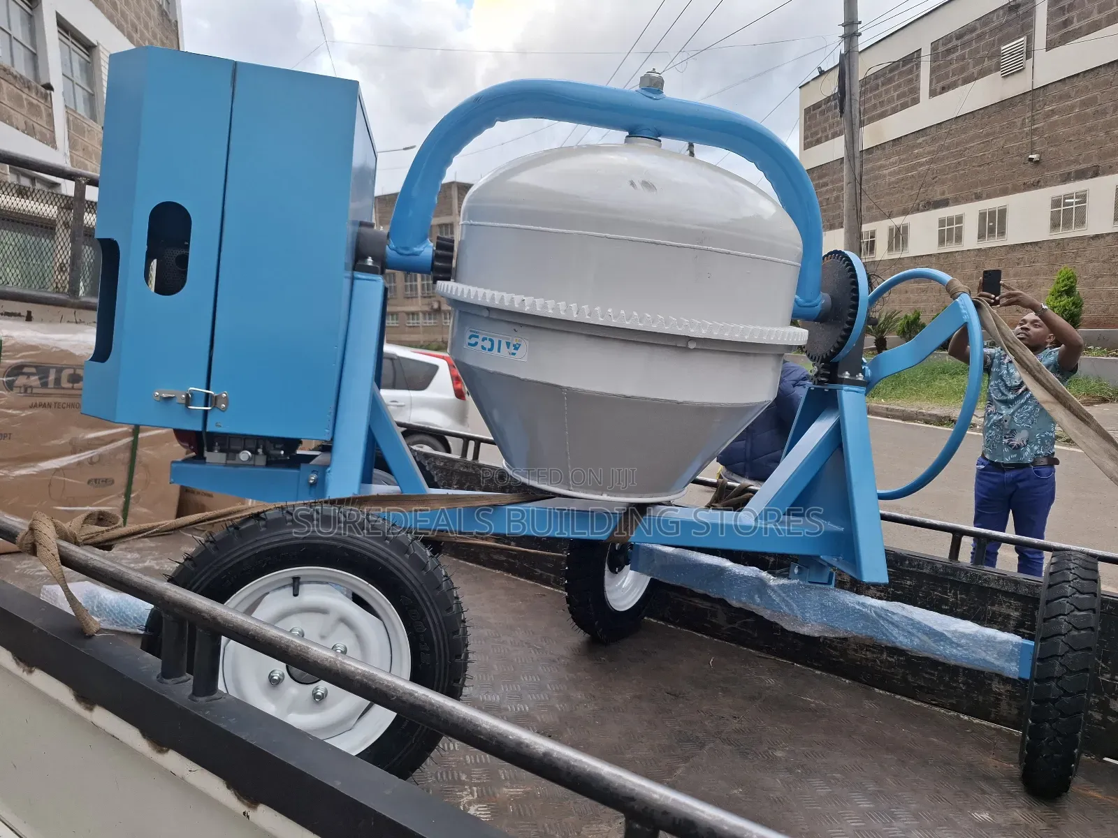 400ltrs Cement Concrete Mixer With 7hp Diesel Engine