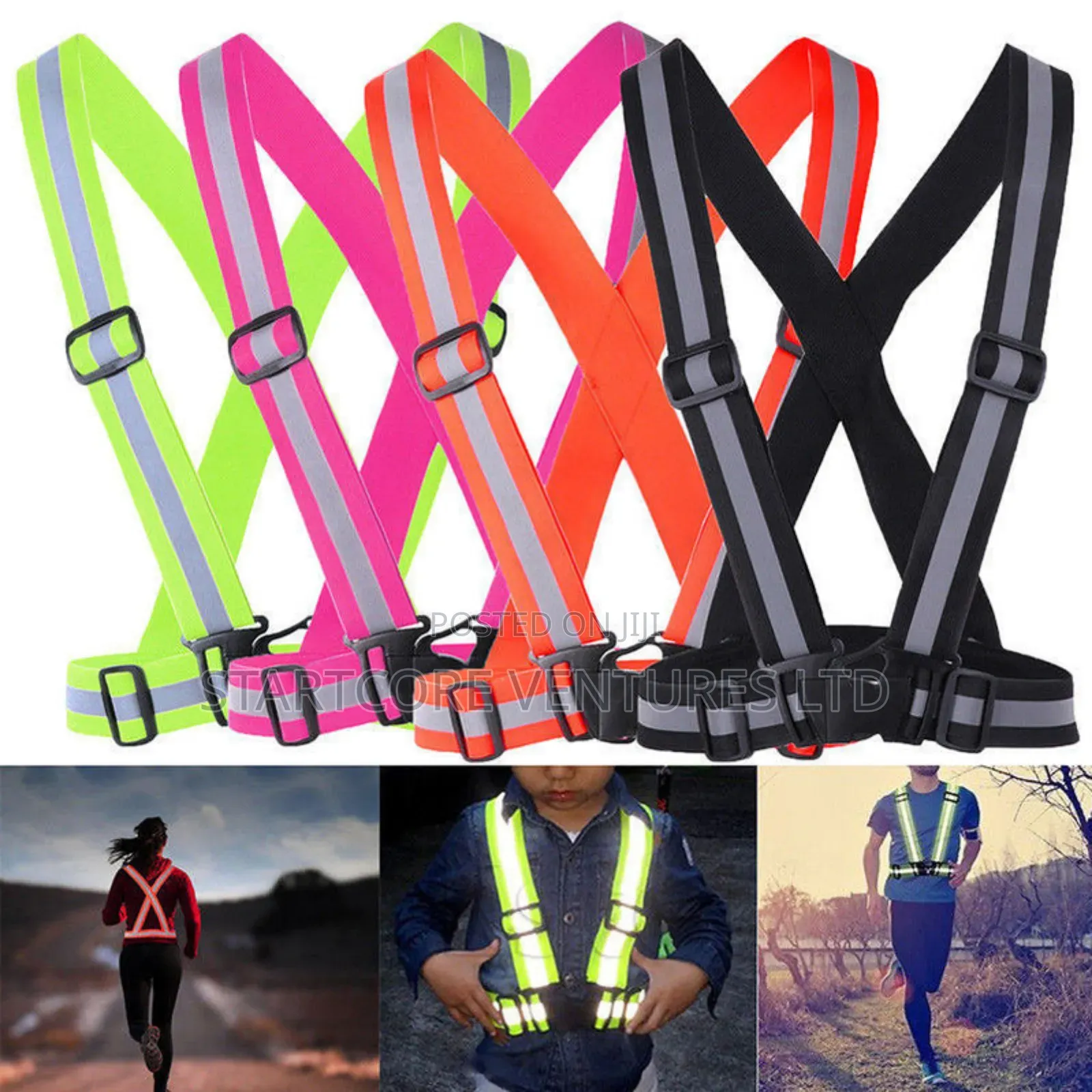 Adjustable Reflective Safety Vest