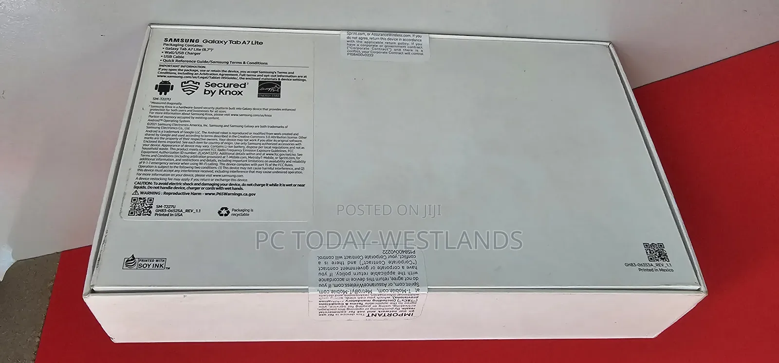 New Samsung Galaxy Tab A7 Lite 32 GB Gray