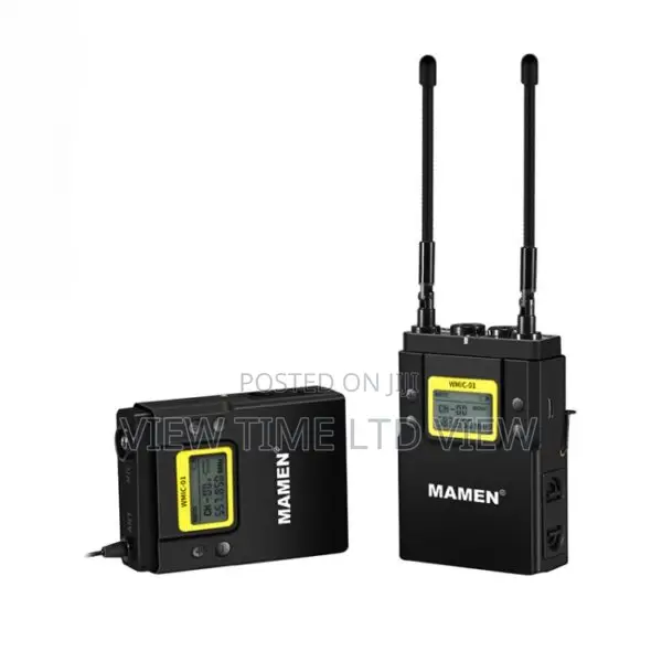 Mamen Wmic-01 Dual Wireless Lavalier Microphone System