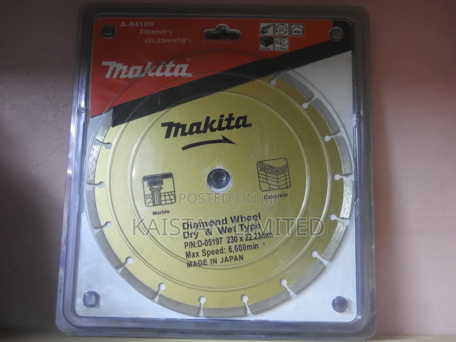 Makita Diamond Cutting Disc 9