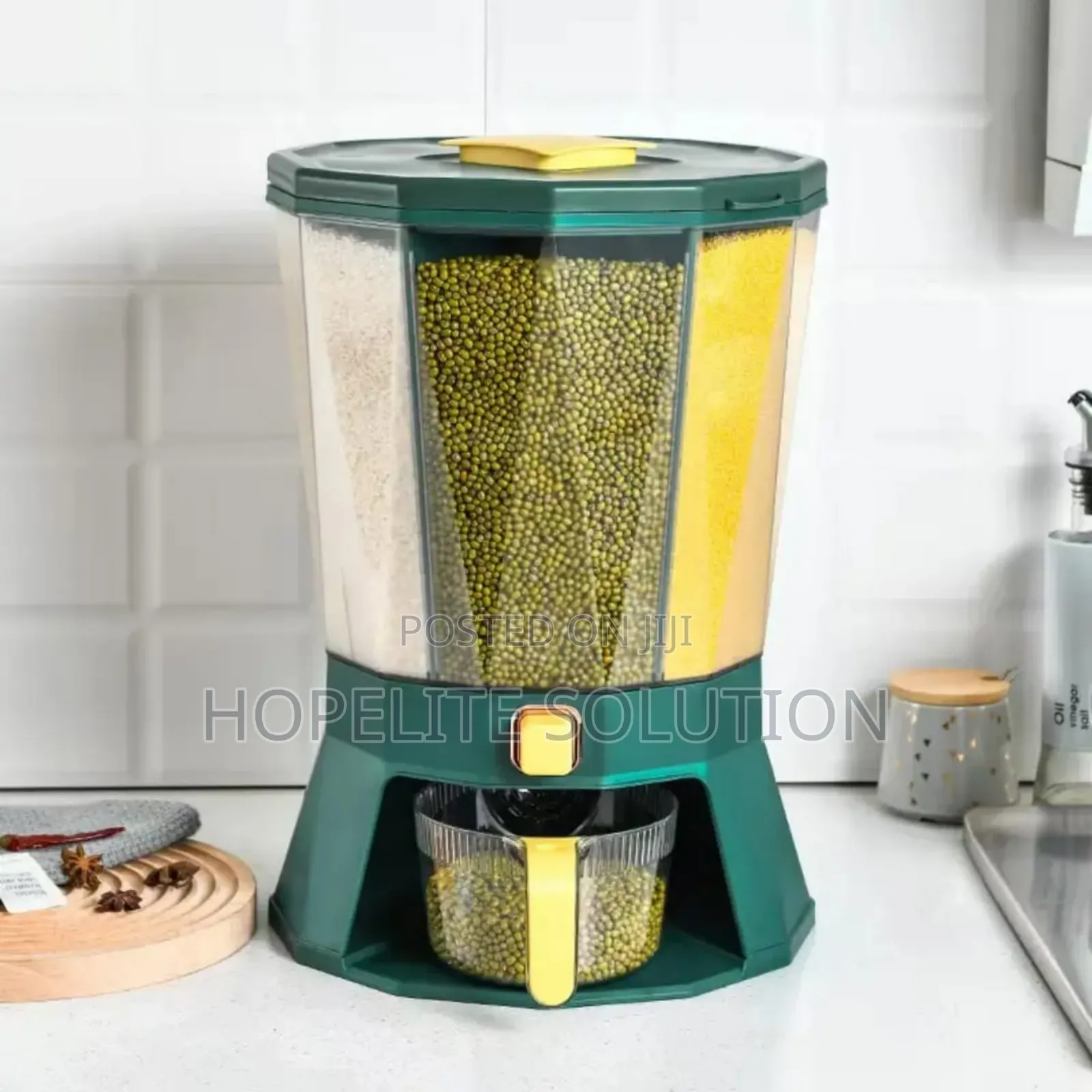 Partitioned Cereal Dispenser