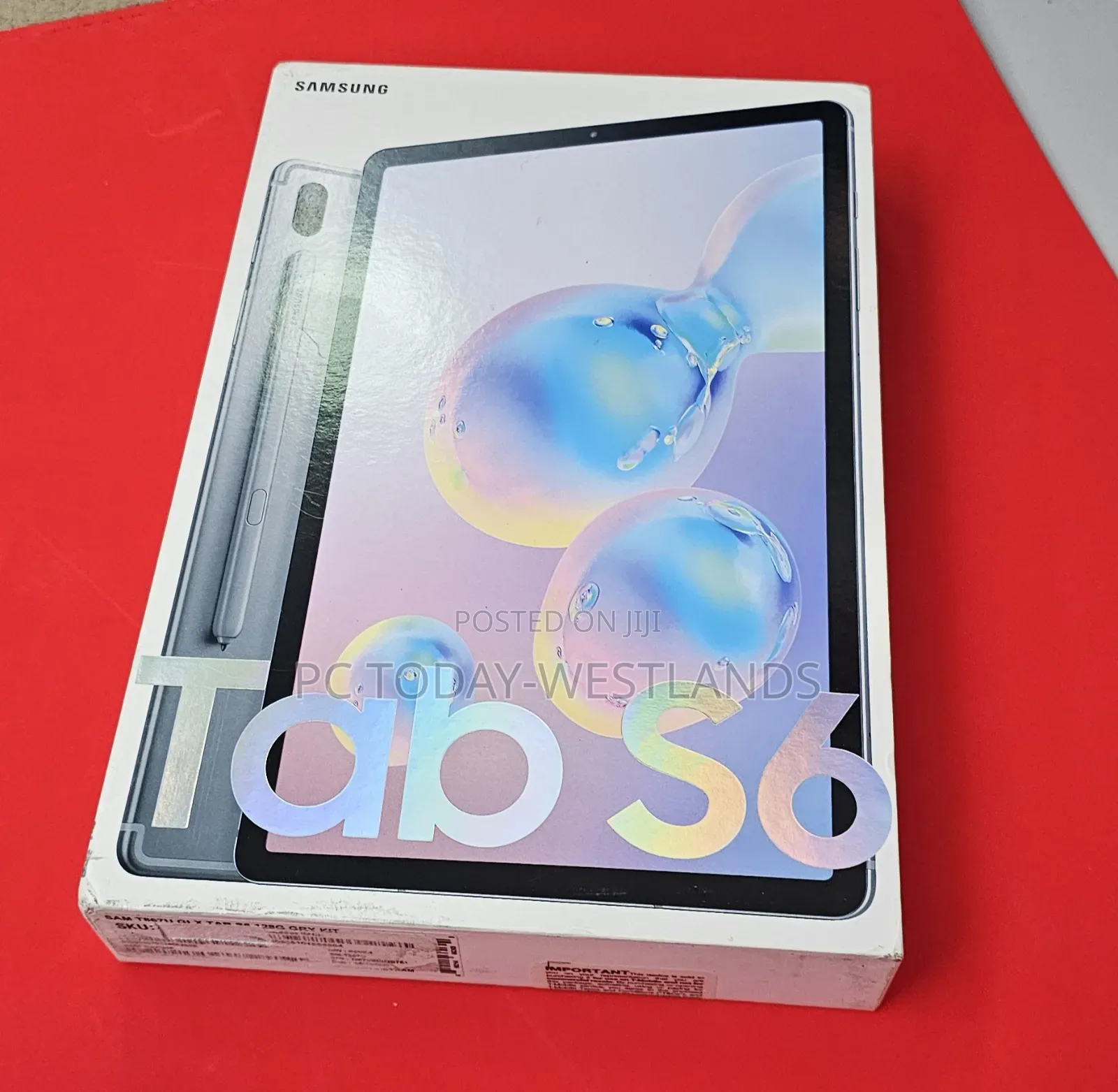 New Samsung Galaxy Tab S6 5G 128 GB Gray