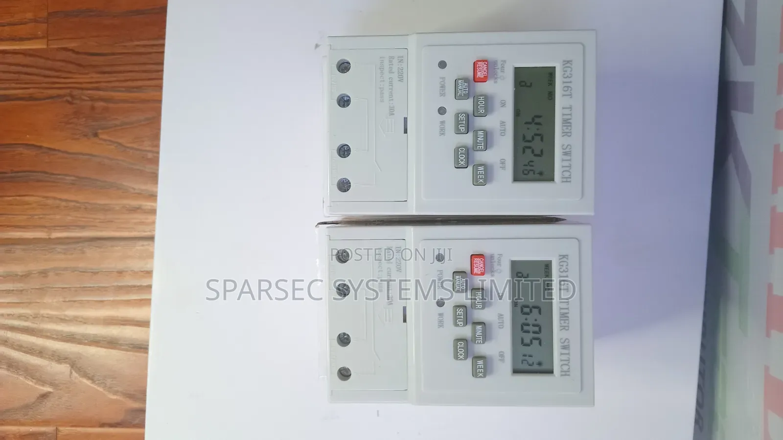 Ac220v 30a Power Programmable Timer Switch
