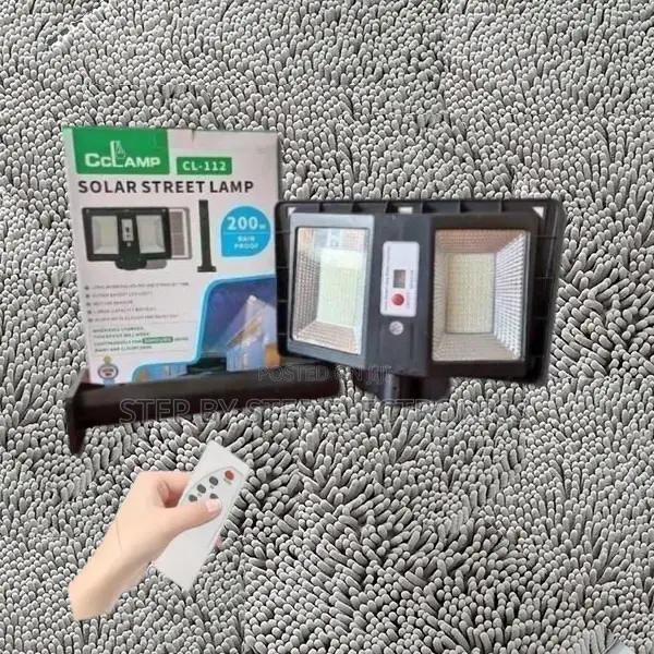 Zero Electricity Bill Cclamp 200watts Led Solar Street Light